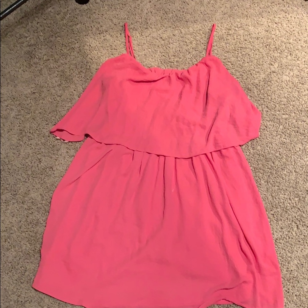 Forever21+ bubble gum pink dress!